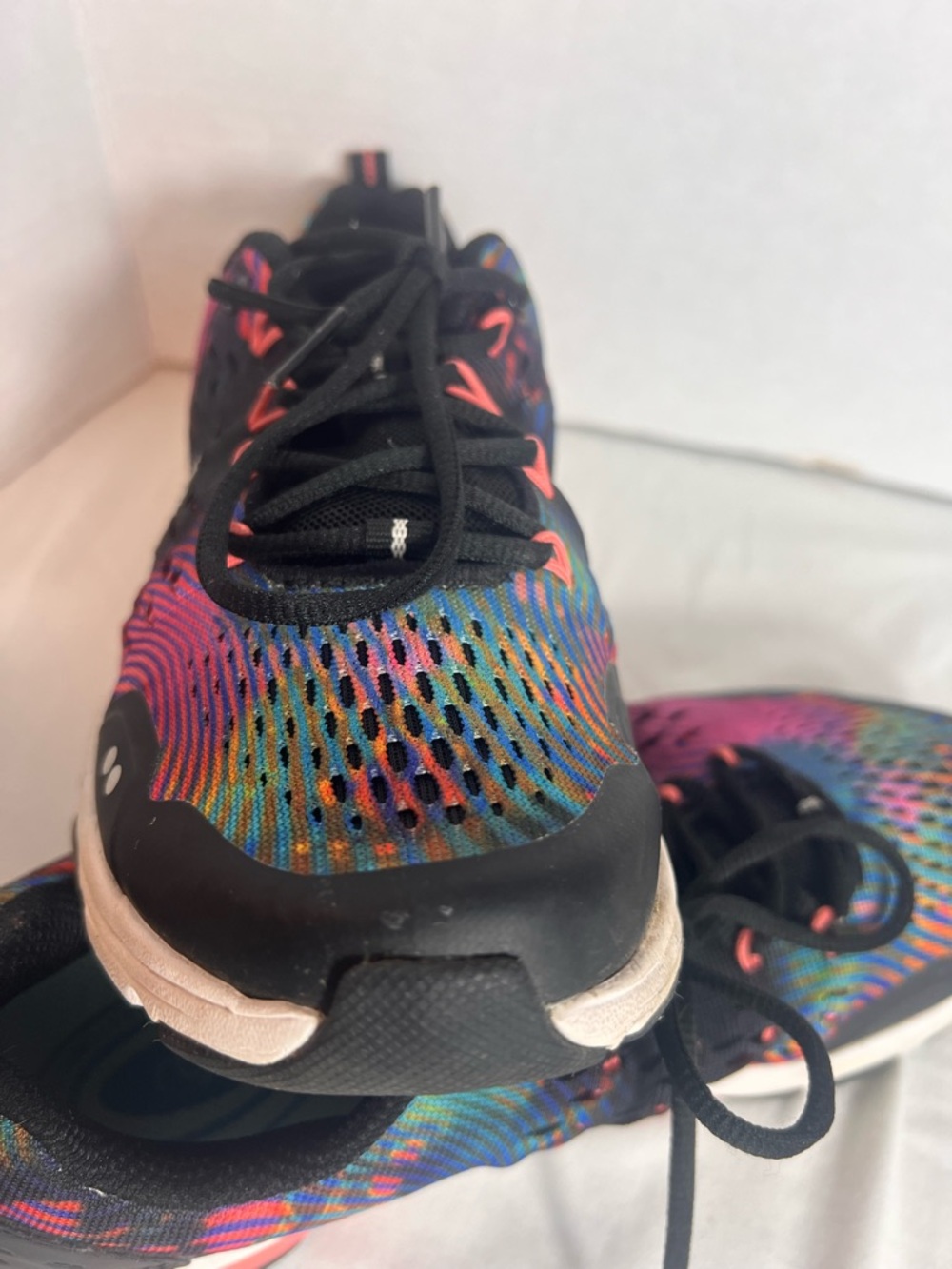 Ryka Black Multicolor Mesh Athletic Walking Sneakers - Picture 10 of 12